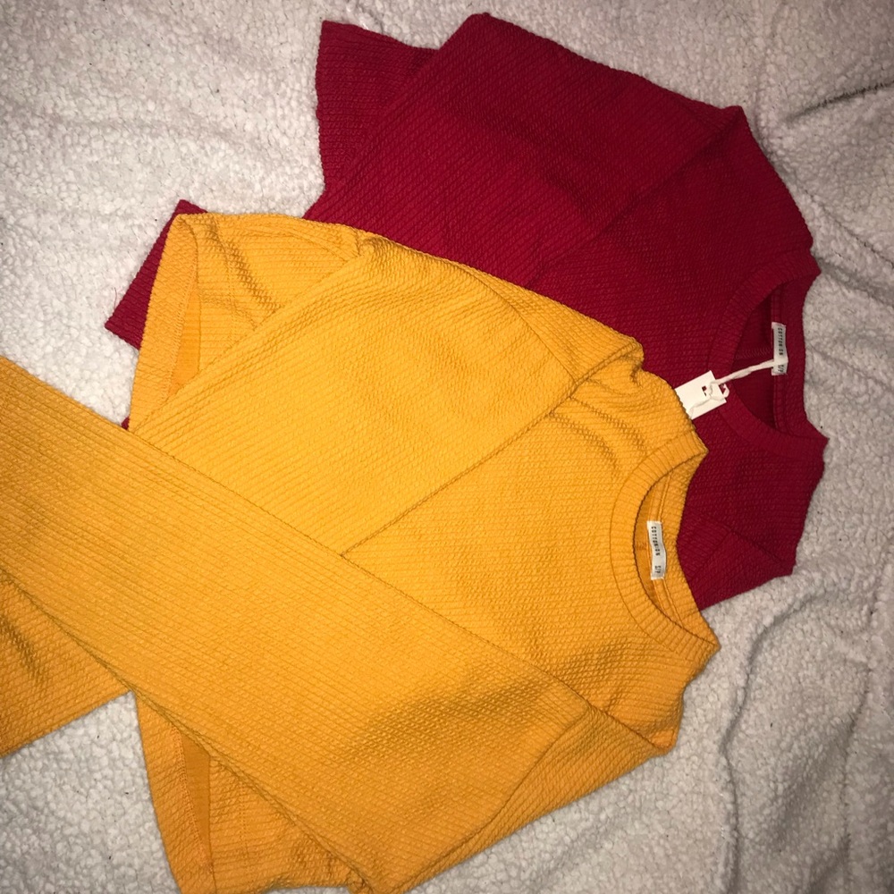 Cropped Long Sleeves